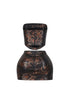 Dalston Faux Leather Top & Skirt SET